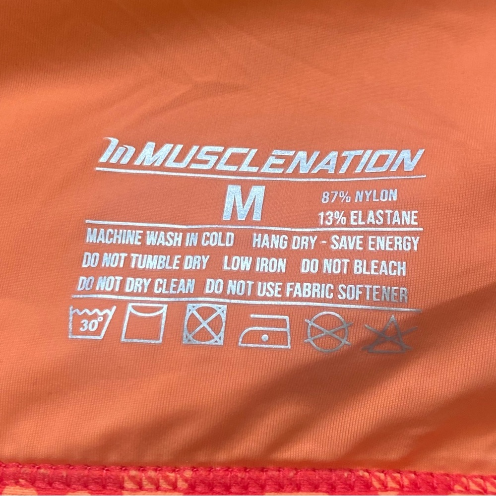 MUSCLE NATION • Workout Set - Wanderlust Bralette + Tie Up Scrunch Booty Shorts - Picture 8 of 16